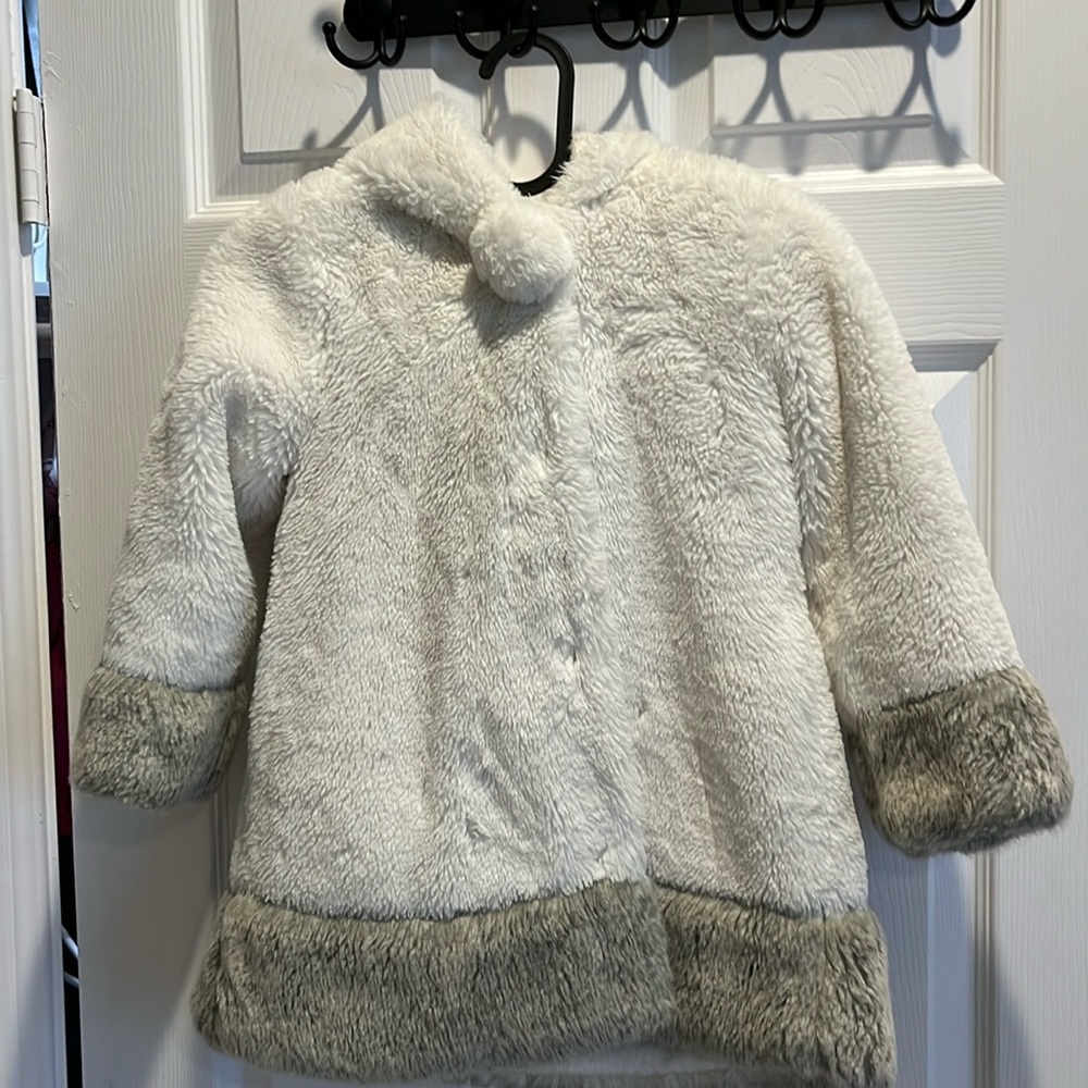 Widgeon Faux Fur little girl’s coat